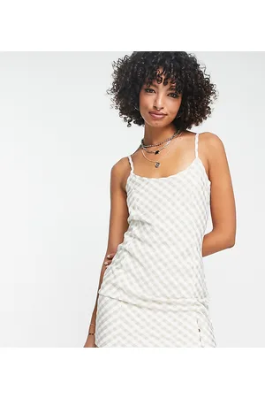 Reclaimed Inspired cami sundress in gingham
