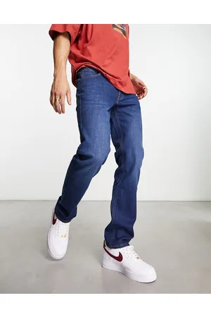 Lee Daren zip fly relaxed jean in dark blue