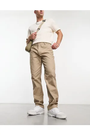 Only & Sons Loose fit worker chino in beige