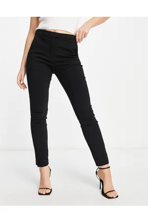 MANGO Tailored slim leg trousers in