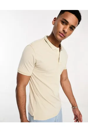 Only & Sons Polo in washed beige
