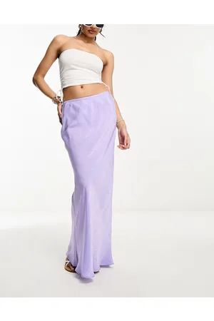 Buy Boohoo Shirred Wrap Sarong In Lilac