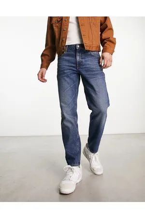 ASOS Classic rigid jeans in dark vintage wash