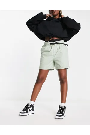 Napapijri Dru woven cotton shorts with belt in light