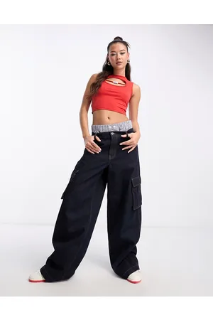 Daisy Street Bead deatil Y2K crop vest