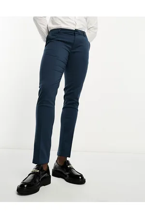 New Look Skinny suit trousers in dark