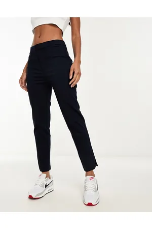 MANGO Slim leg tailored cigarette trousers in