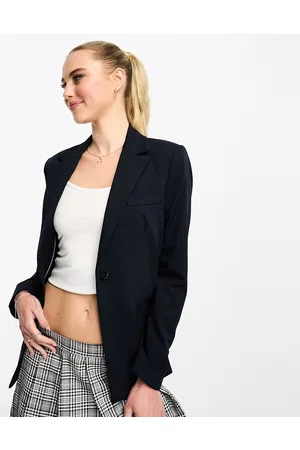 MANGO Slim fit blazer in