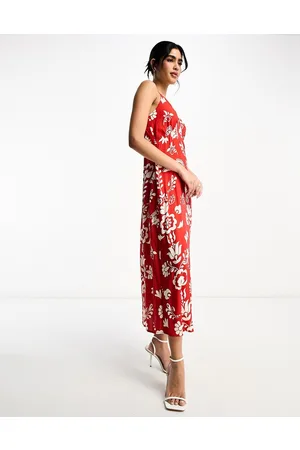 Y.A.S Maxi cami dress in print