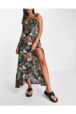 Volcom X Co Co Ho maxi summer dress in tropical print