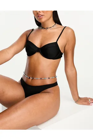 COLLUSION Underwire bikini top in