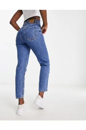Pull&Bear High waisted mom jean in ink