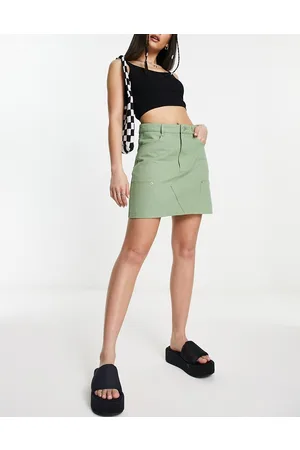 Obey Bibi carpenter skirt in
