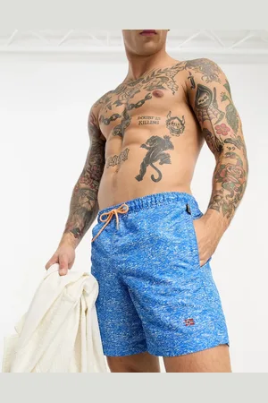 Napapijri Vail woven printed swim shorts in print