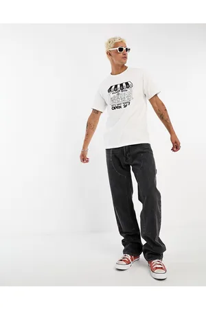 Converse T-shirt with grow together shop print in