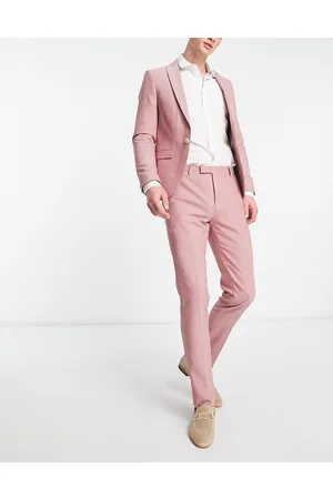 Twisted Tailor Schaar suit trousers in cotton texture