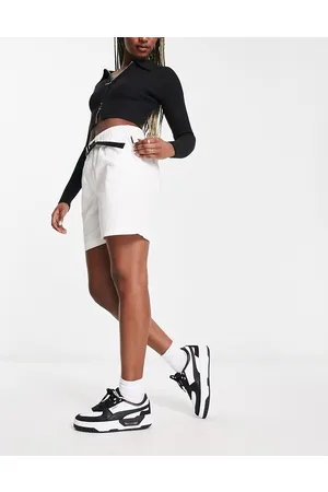 Napapijri Dru woven cotton shorts with belt in