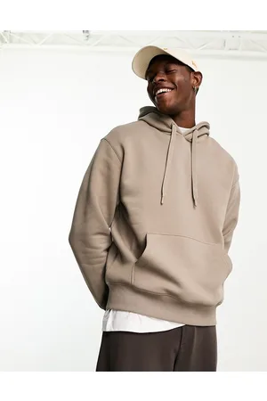 Bershka Hoodie in beige