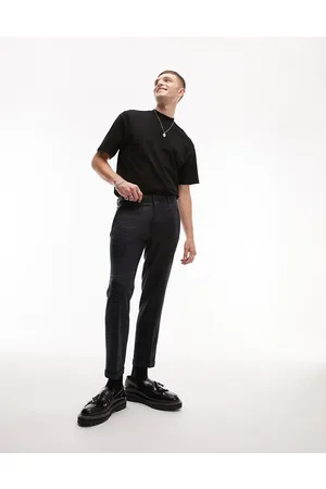 Topman Charcoal suit trousers