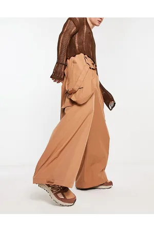 The Ragged Priest Relaxed parachute pants with strap detail