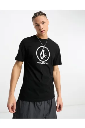 Volcom Crisp stone t-shirt with chest logo in