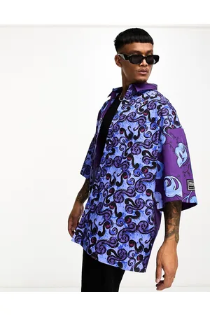 VERSACE Baroque oversize shirt in