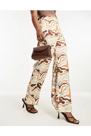 Twisted Tailor Camo straight suit trousers in beige