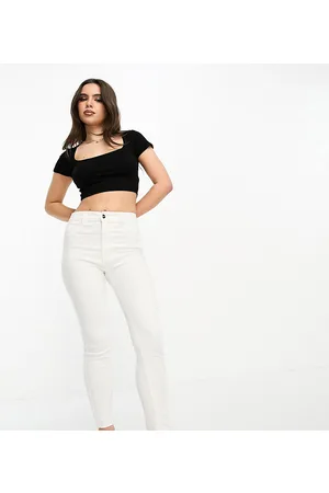 Pull&Bear Petite high waisted skinny jeans in