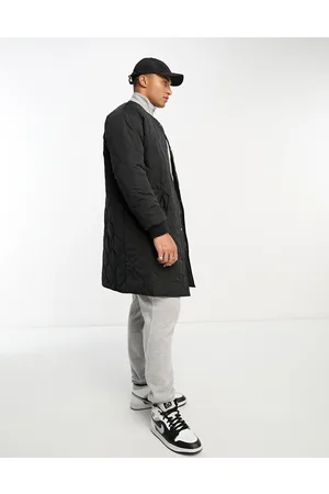 Bolongaro Longline onion quilted coat in