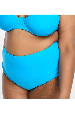 ASOS ASOS DESIGN Curve mix and match high waist bikini bottom in bright