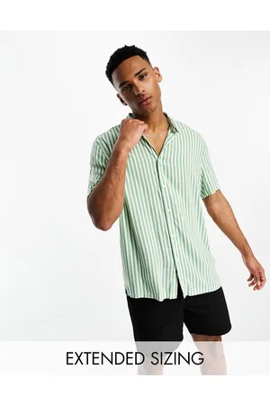 ASOS Relaxed stripe shirt in