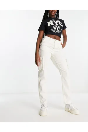 Pimkie Cargo jeans in ecru