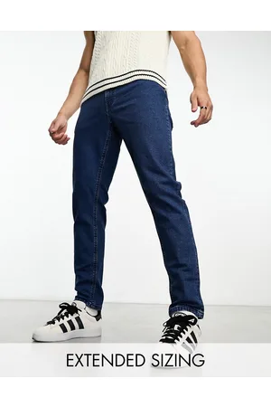 ASOS Stretch tapered jeans in retro mid wash