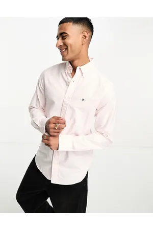 GANT Icon logo slim fit oxford shirt in light