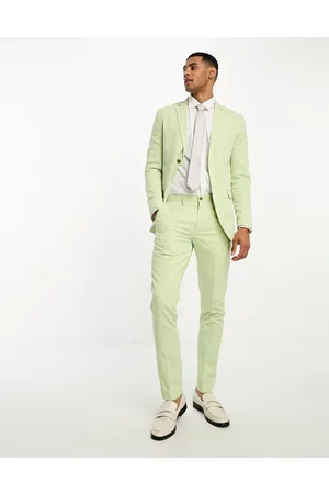 JACK & JONES Premium slim fit suit trouser in mint