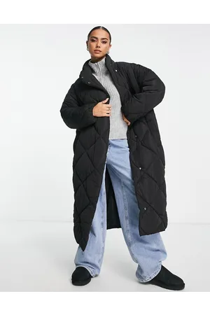 River Island Cocoon puffer coat in