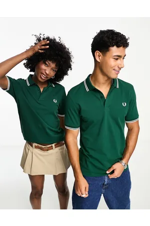 Fred Perry Unisex twin tipped logo polo in