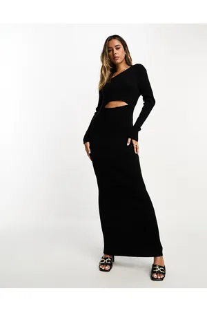 SNDYS Fine knit maxi jumper dress in