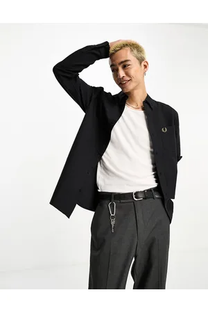 Fred Perry Long sleeve oxford shirt in