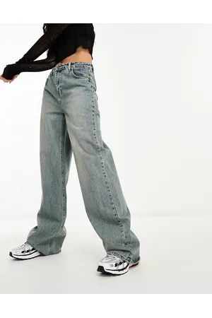 Stradivarius STR baggy jeans in vintage wash