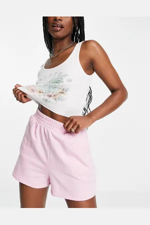 New Look Jogger shorts in pink