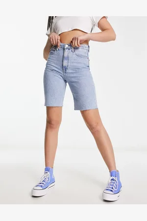 Tommy Hilfiger Harper high rise bermuda short in light wash