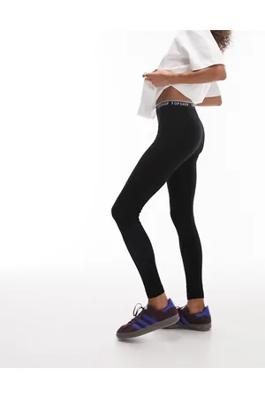 Topshop Branded elastic legging in
