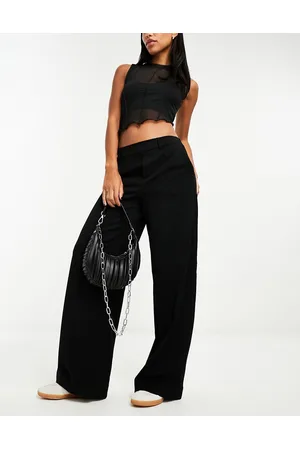 Object Mid rise pull on smart trouser in