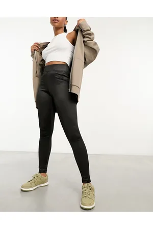JDY Shiny disco leggings in