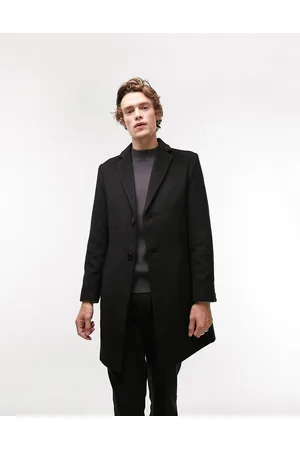 Topman Classic fit over coat in
