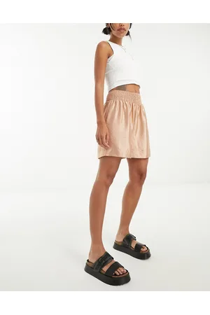 Reclaimed Satin boxer shorts