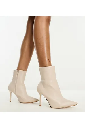 Raid Tamrya stiletto ankle boots in off