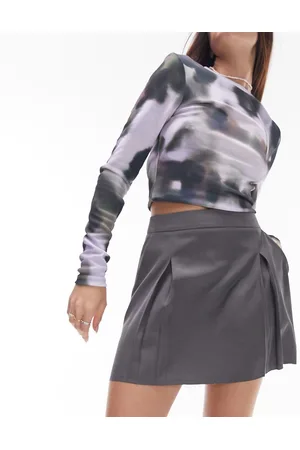 Topshop Tailored co-ord mini skirt in