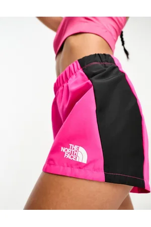 The North Face Training Mountain Athletic woven high waist shorts in bright